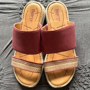 Born Women's Red Sandals